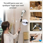 Escova Elétrica de Limpeza 9 em 1 com Cabo Extensor - Entrega Grátis