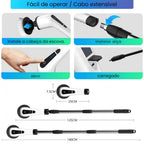 Escova Elétrica de Limpeza 9 em 1 com Cabo Extensor - Entrega Grátis