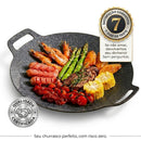 Grill Portátil Multiuso ( Panela com Revestimento Antiaderente)