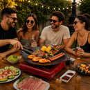 Grill Portátil Multiuso ( Panela com Revestimento Antiaderente)