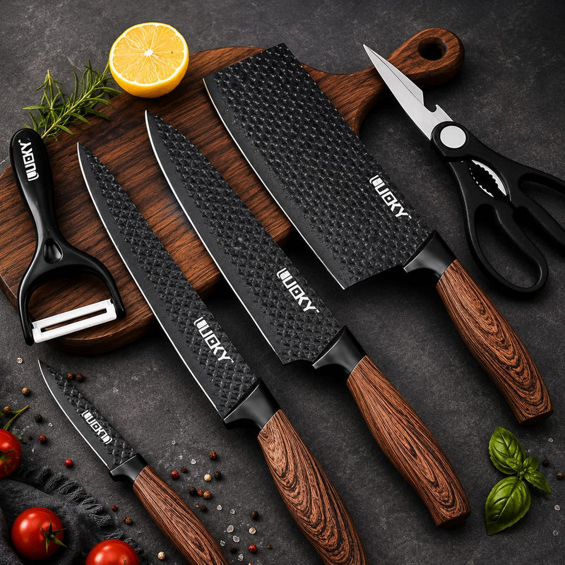 Faqueiro 6 Peças Antiaderente Para Cozinha