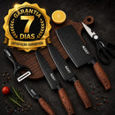 Faqueiro 6 Peças Antiaderente Para Cozinha
