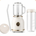 Mini Liquidificador Portátil Estilo Retrô com 10 Lâminas