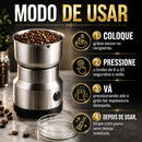 Moedor Elétrico Multifuncional de Grãos e Especiarias