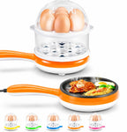 Frigideira Elétrica Antiaderente com Suporte para Cozinhar até 14 ovos- Entrega Grátis