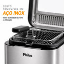 Fritadeira Philco Deep Fry Inox 1,8L