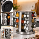 Porta Temperos e Condimentos Giratório em Inox