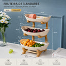 Fruteira Premium Multiuso 2 ou 3 andares