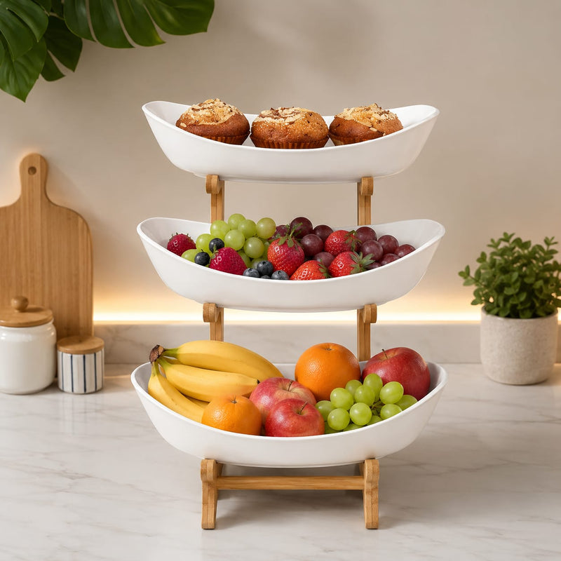 Fruteira Premium Multiuso 2 ou 3 andares