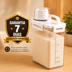 Pote Hermético com Copo Dosador - Entrega Grátis