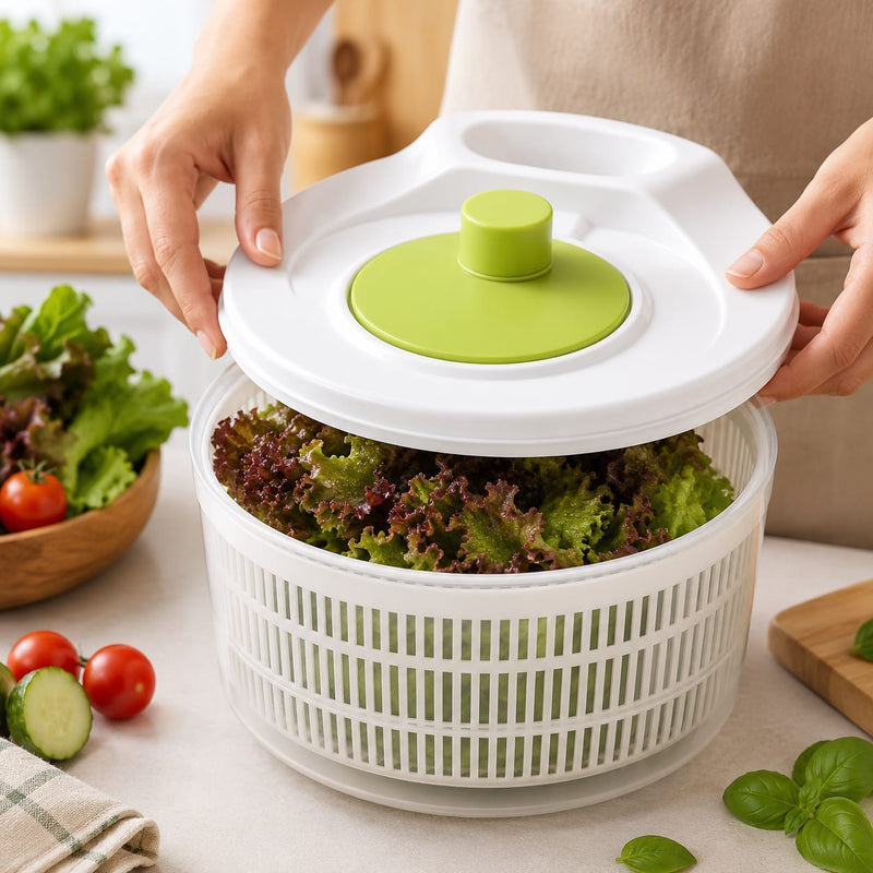 Centrifuga Secador De Saladas e Verduras  Manual
