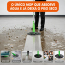 Esfregão 2 em 1 Giratório Automático Com Desidratação Perfeito Para Limpeza Completa