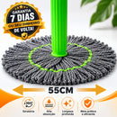 Esfregão 2 em 1 Giratório Automático Com Desidratação Perfeito Para Limpeza Completa