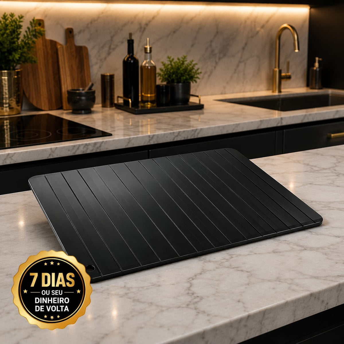 Tábua Para Descongelar Carnes 5x Mais Rápido - Entrega Grátis
