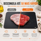 Tábua Para Descongelar Carnes 5x Mais Rápido - Entrega Grátis