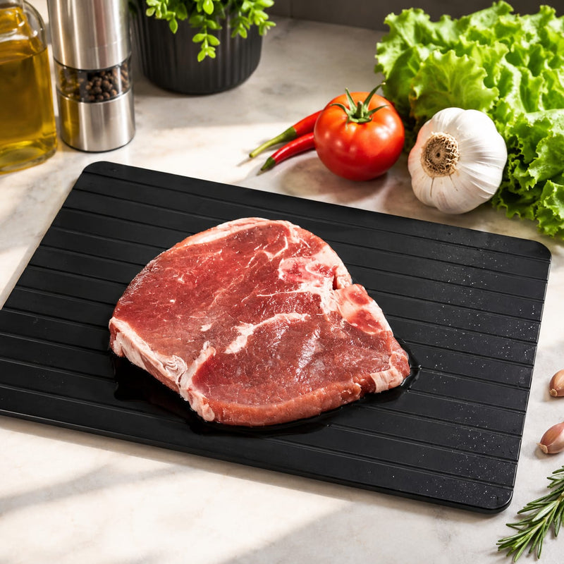 Tábua Para Descongelar Carnes 5x Mais Rápido
