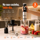 Mixer 5 em 1 Inox 1000W - 110V ou 220V
