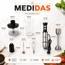 Mixer 5 em 1 Inox 1000W - 110V ou 220V