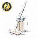 Flat Mop Esfregão Giratório com Balde