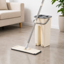 Flat Mop Esfregão Giratório com Balde