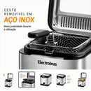 Fritadeira Elétrica Electrobras Inox 1,5L