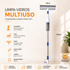 Rodo Limpa Vidros E Janelas Com Borrifador - Entrega Grátis