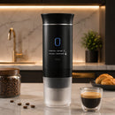 Cafeteira Portátil 3 em 1 - Expresso Elétrica Recarregável para Cápsulas e Café Moído