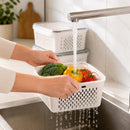 Kit Recipientes para Separar e Conservar Frutas e Verduras Próprios para Geladeira