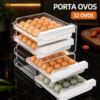 Porta Ovos 2 Andares - Capacidade de até 32 Ovos - Entrega Grátis