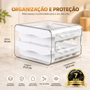 Porta Ovos 2 Andares - Capacidade de até 32 Ovos