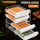 Porta Ovos 2 Andares - Capacidade de até 32 Ovos
