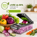 Cortador Multifuncional de Legumes Frutas e Vegetais