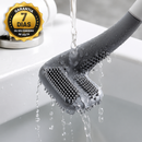 Escova de Silicone Flexível para Vaso Sanitário
