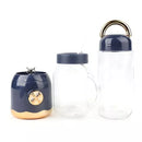 Mini Liquidificador Portátil Estilo Retrô com 10 Lâminas